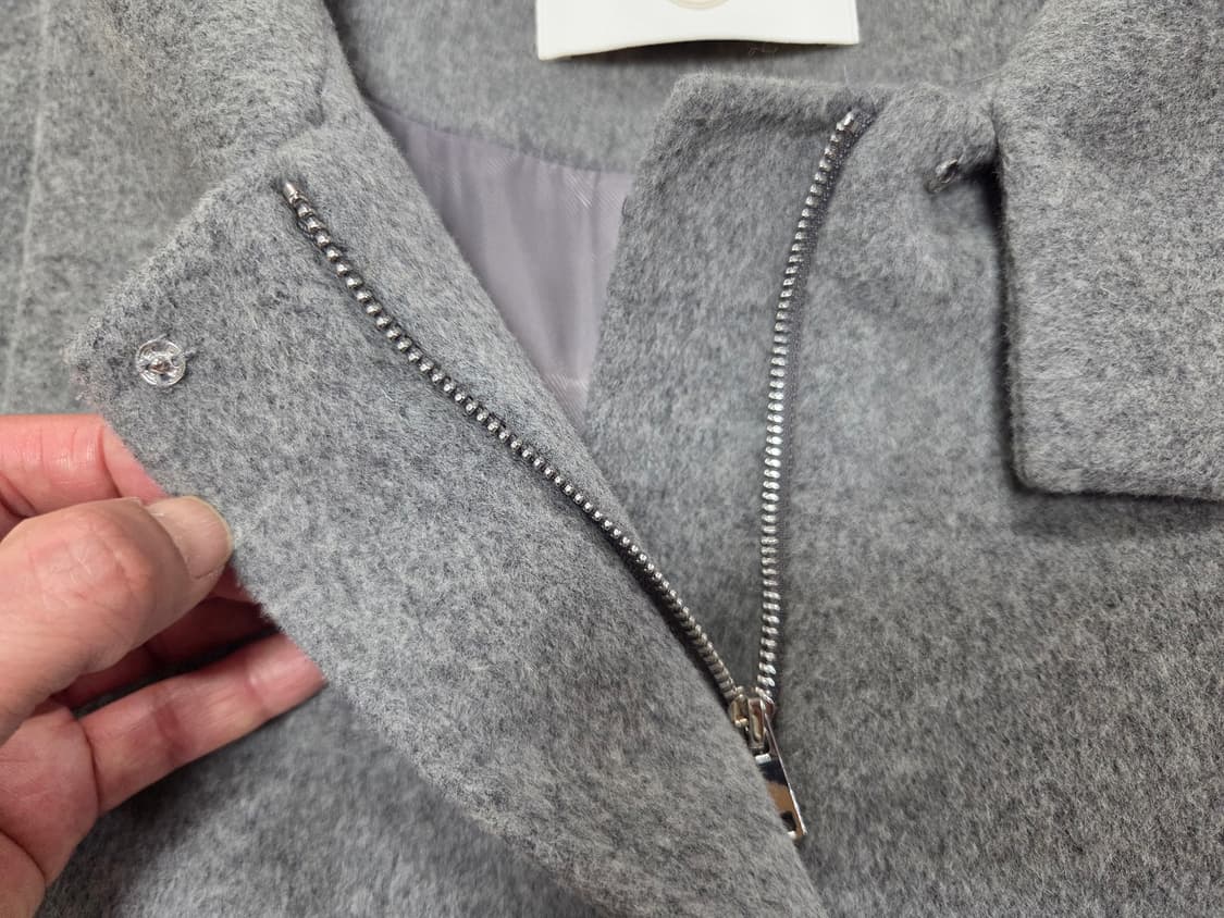 쏭라벨(SSONG LABEL) 하이넥 발렌 핸드메이드코트 새상품  상품이미지8