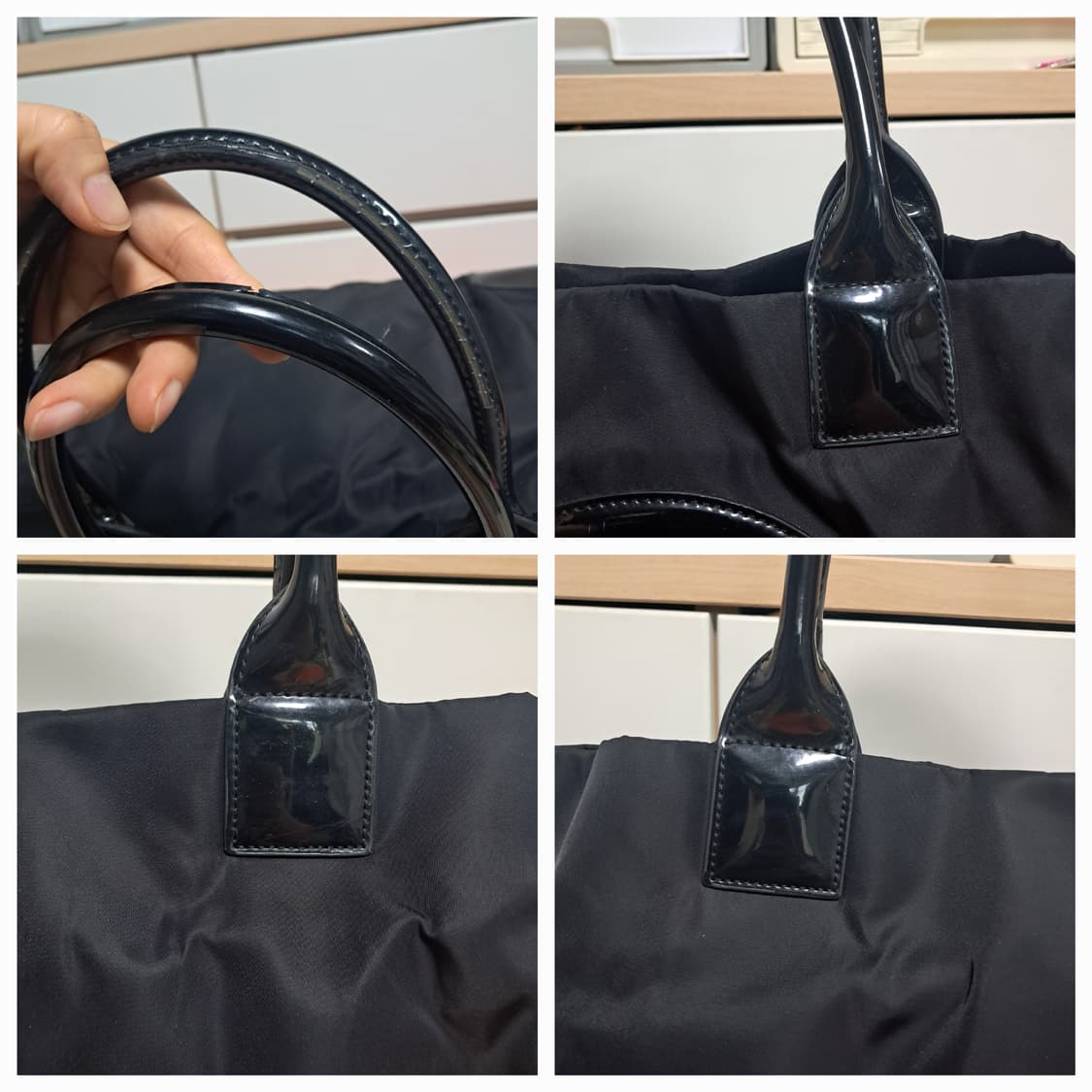 토리버치 블랙 나일론 토트백 숄더백 가방 빅백 상품이미지10