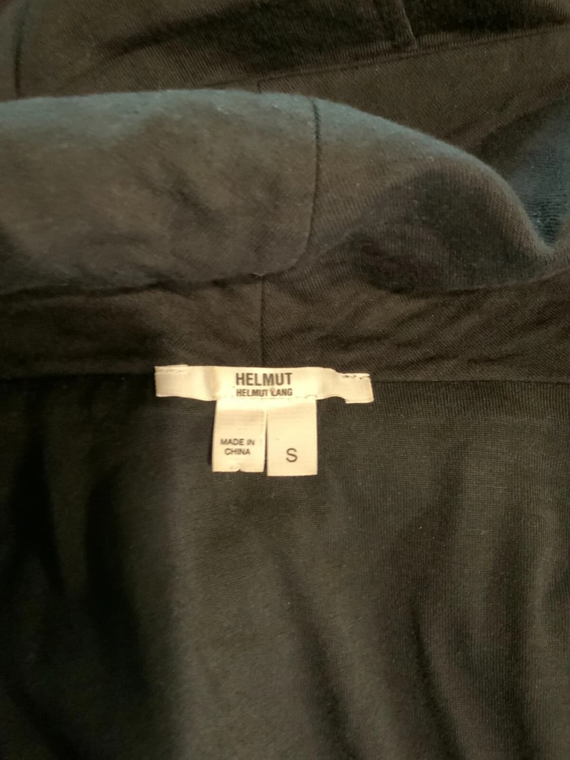 헬무트 랭 비대칭 하이넥 드레이프 자켓 상품이미지5