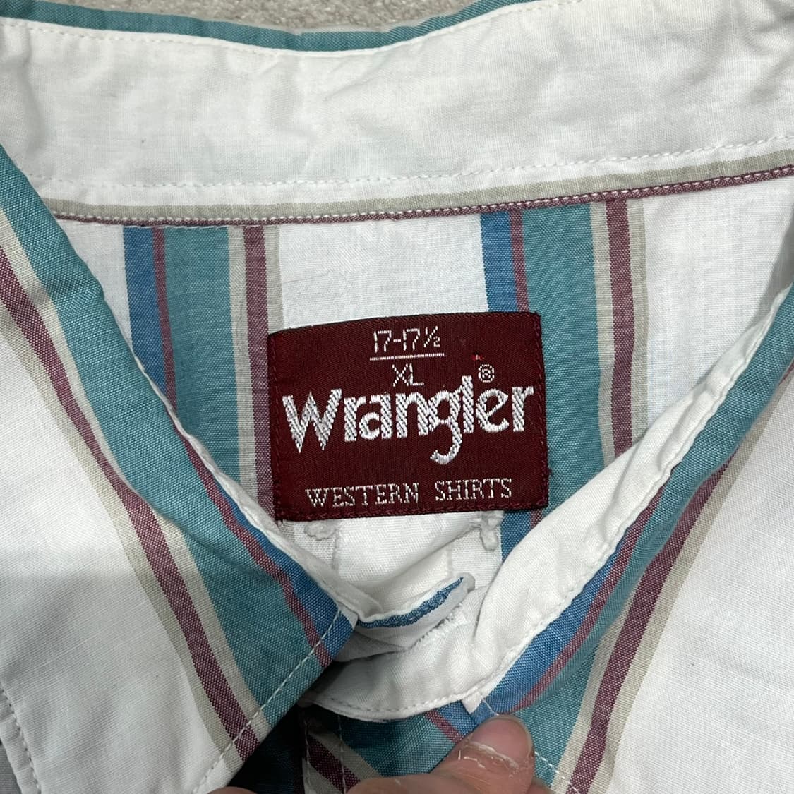 랭글러 웨스턴 하프셔츠 s10662 상품이미지5