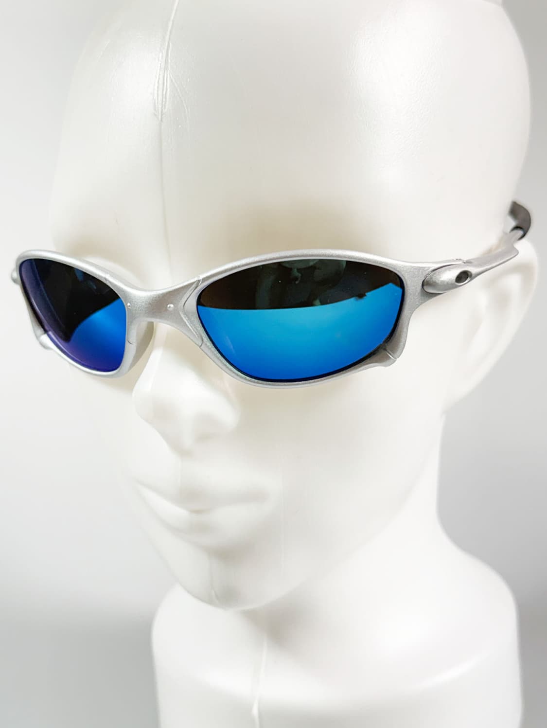 실버 랩어라운드 스포티 미러 렌즈 빈티지 선글라스 상품이미지8