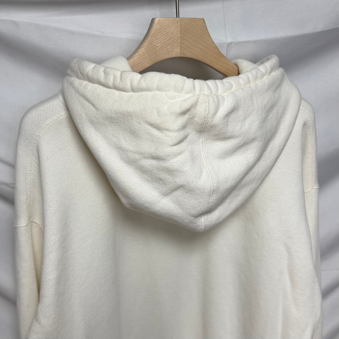 [S+급/XL] 구찌 GG삼선웹 타이거 프린팅 후드티 아이보리 상품이미지5