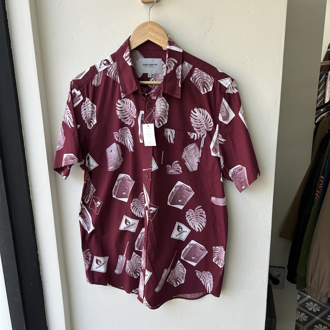 16700 - 칼하트 하와이안 반팔 셔츠 상품이미지2