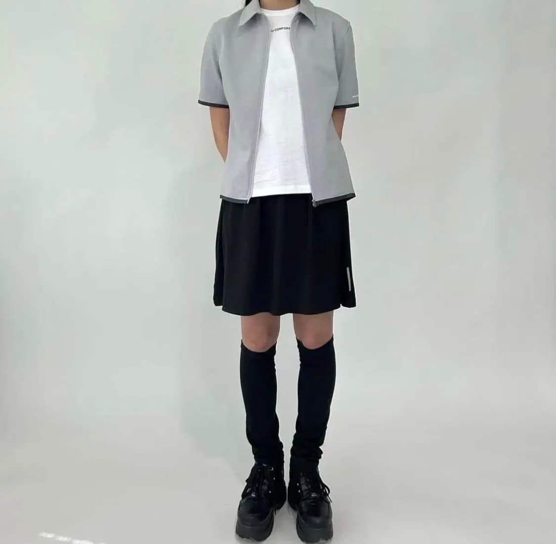 지초이 23-003 스커트 레그워머 상품이미지1