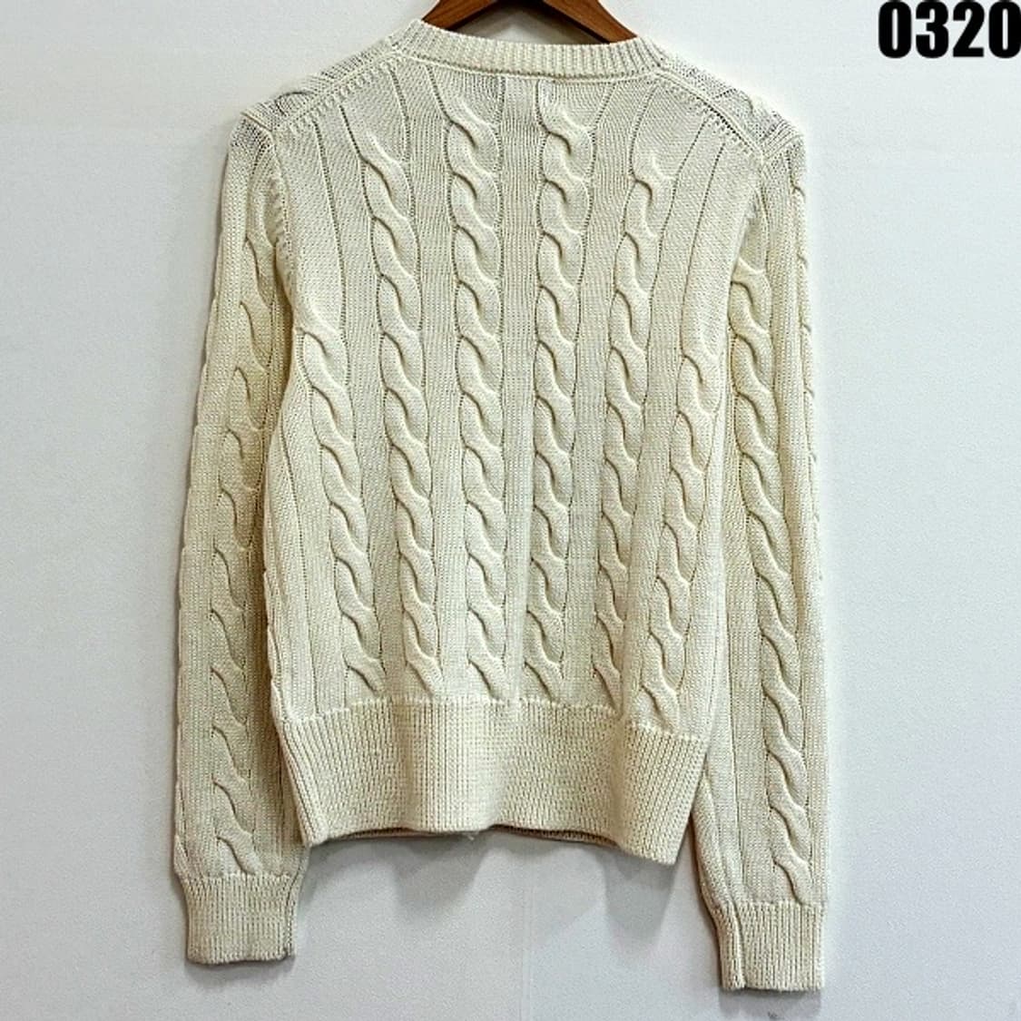 폴로 랄프로렌 케이블 니트 가디건 S 상품이미지10