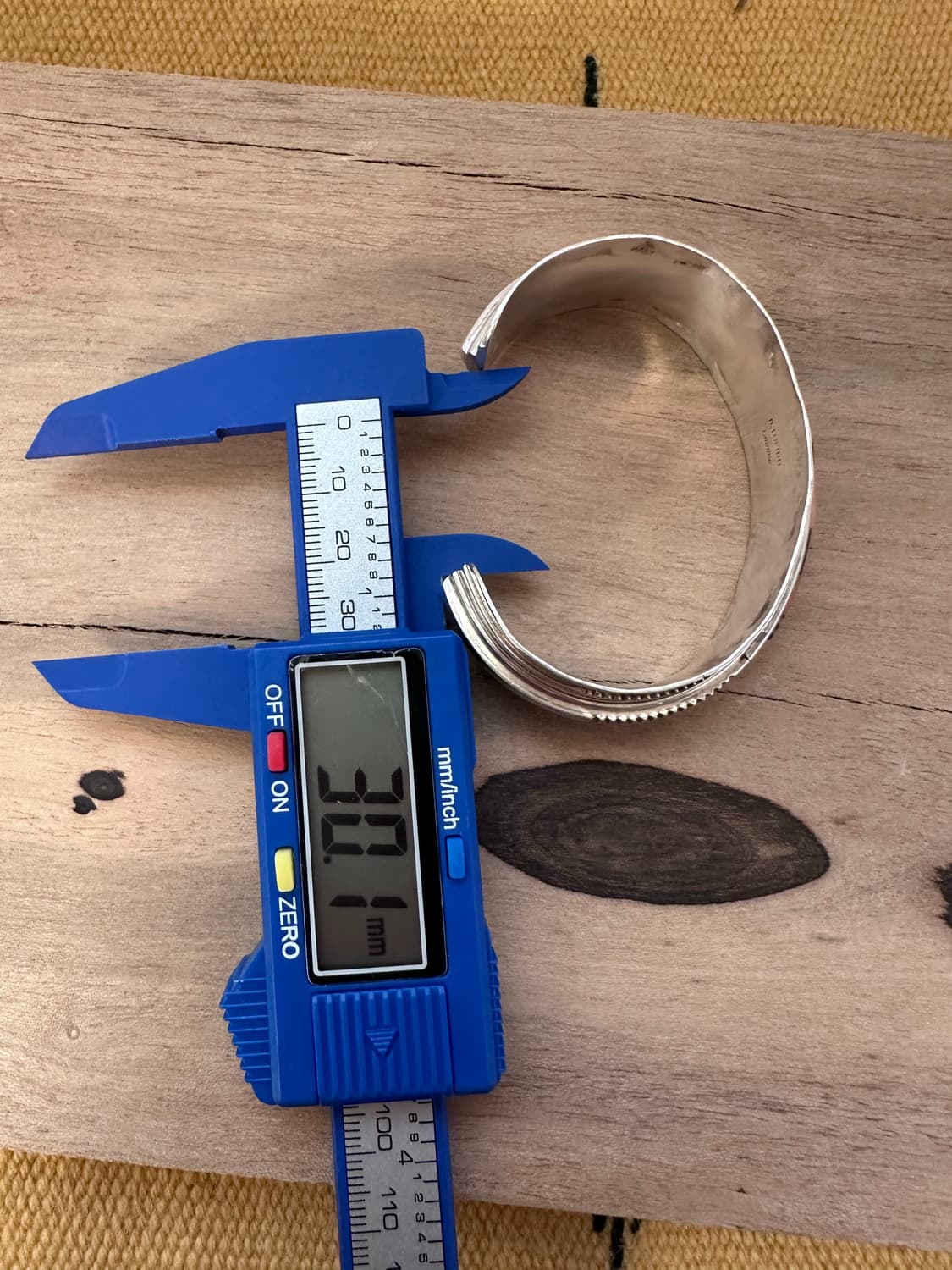 네이티브아메리칸 인디언주얼리 나바호 Rick tolino 인레이 커프 상품이미지8