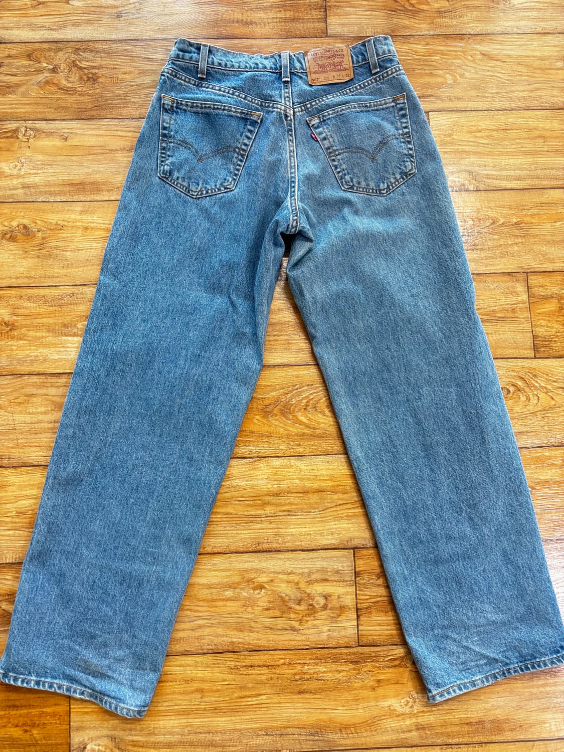 90s 리바이스 567 엑스트라 와이드레그 32x32 상품이미지2