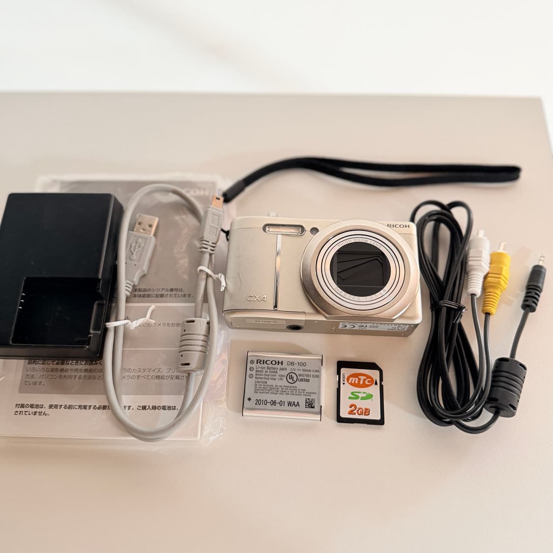 ✨미품✨RICOH 리코 CX4 실버  🤍빈티지디카 상품이미지7