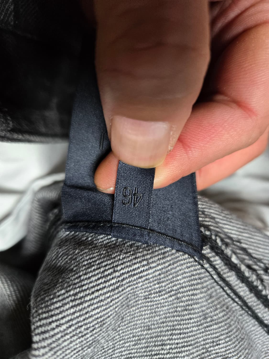 46] 준지(Juun.J) 블랙 믹스 데님 카고 팬츠 (JC9X21PD2 상품이미지5