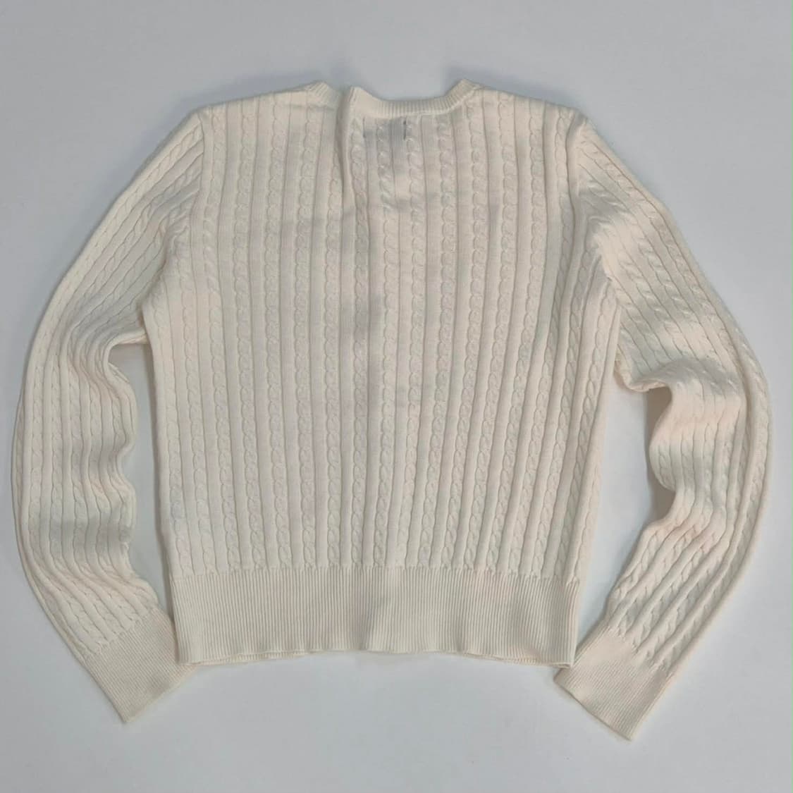 폴로 랄프로렌 신형 큐알택 케이블 걸즈 니트 가디건(L) 상품이미지3