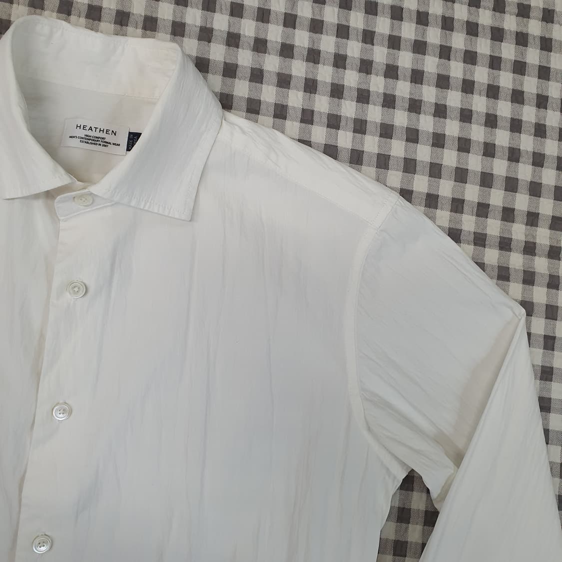 HEATHEN 나일론 긴소매 셔츠 남자95 상품이미지3