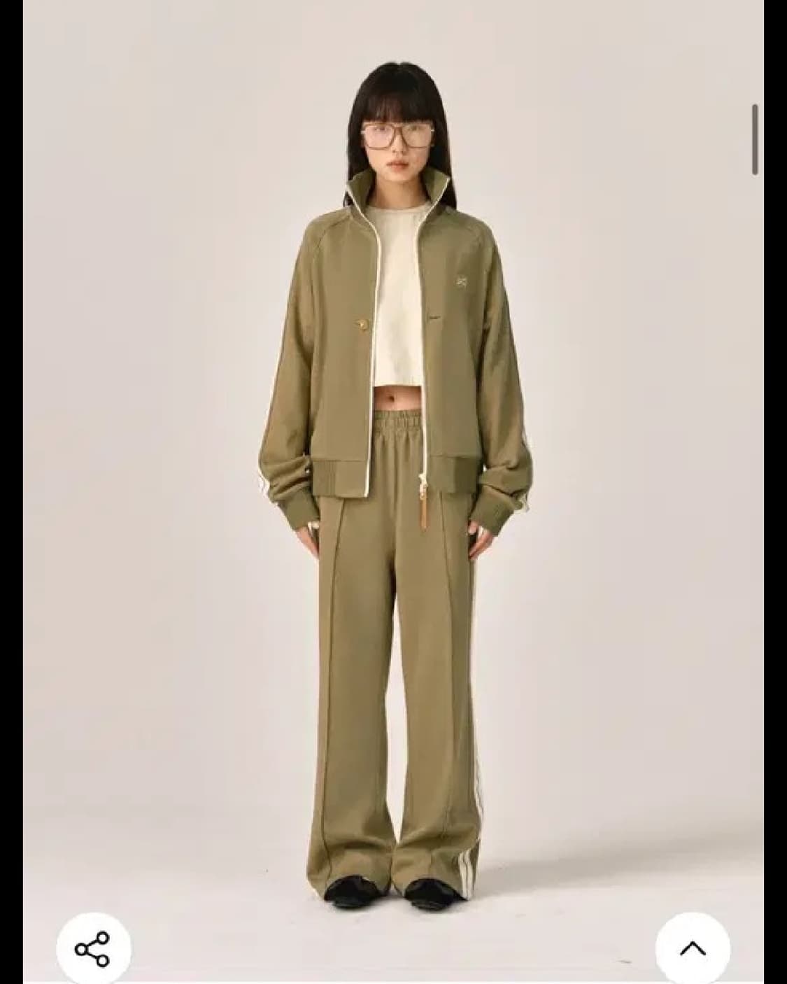 세터 로턴 트랙자켓 머드 카키 상품이미지3