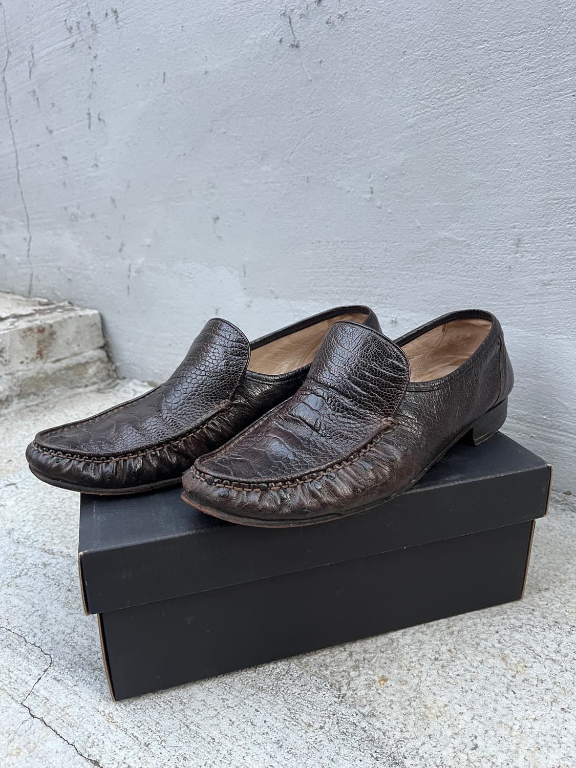 메즐란(mezlan)오스트리치 로퍼 상품이미지9