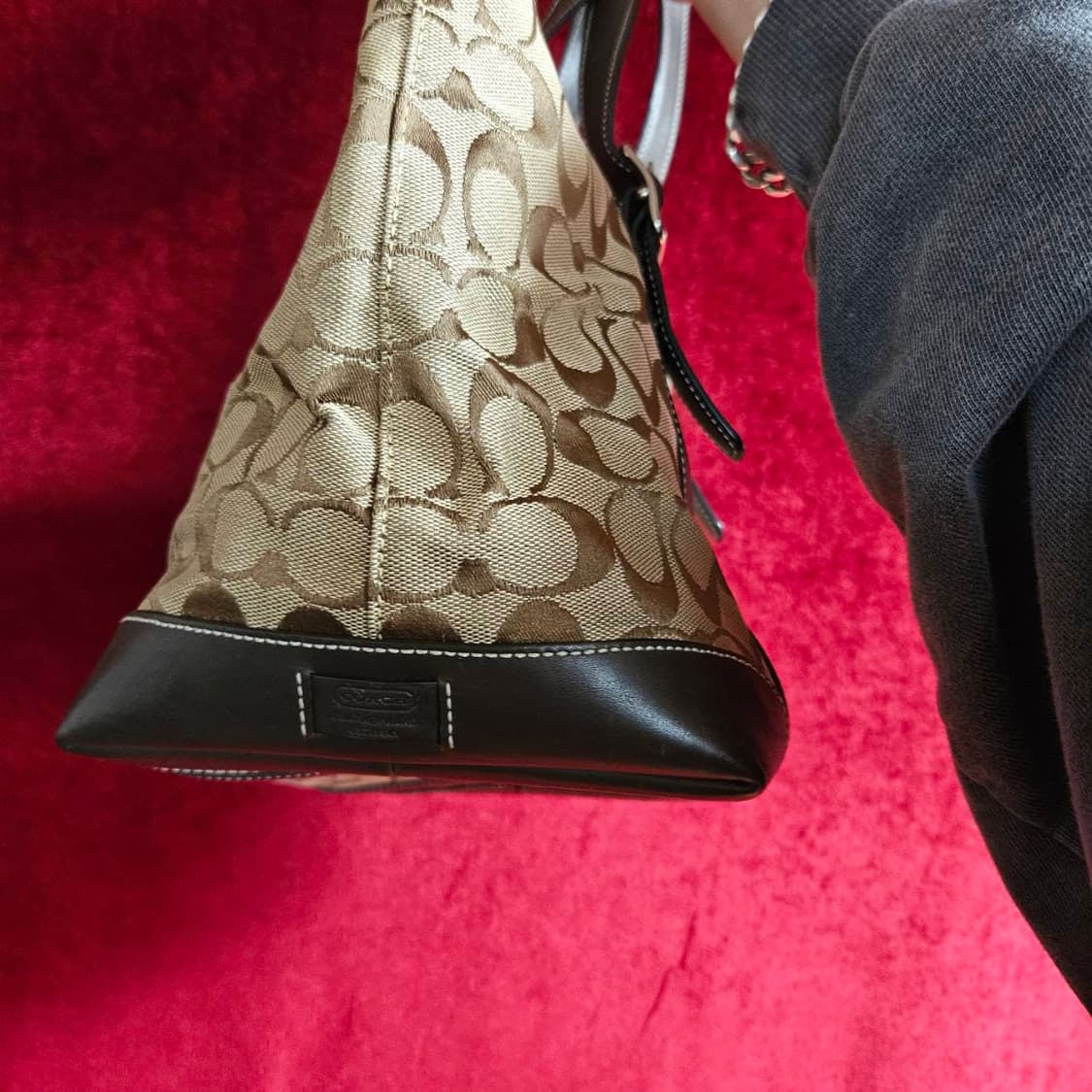 코치(Coach) 빈티지 시그니쳐 블라 숄더백 상품이미지7