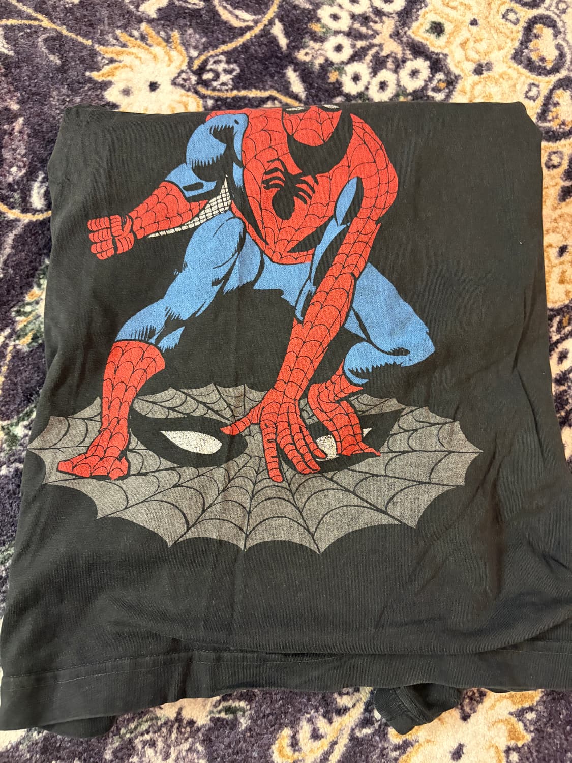 KITH x Marvel Spierman Allies Tee Black  상품이미지3