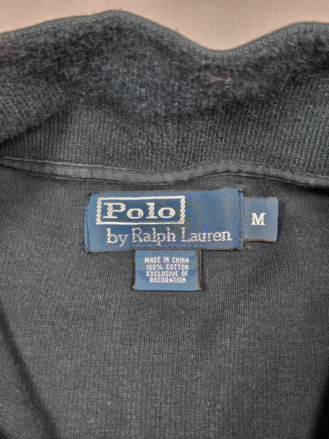 [폴로 랄프로렌] 레드 포니 코튼 하프 집업 스웨트셔츠 | A00147 상품이미지3