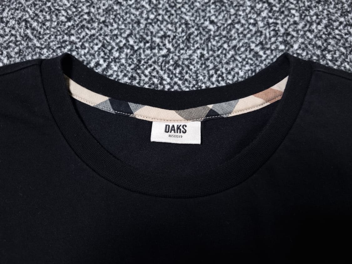 [무료배송][165]닥스 키즈 체크 배색 반팔티 상품이미지5