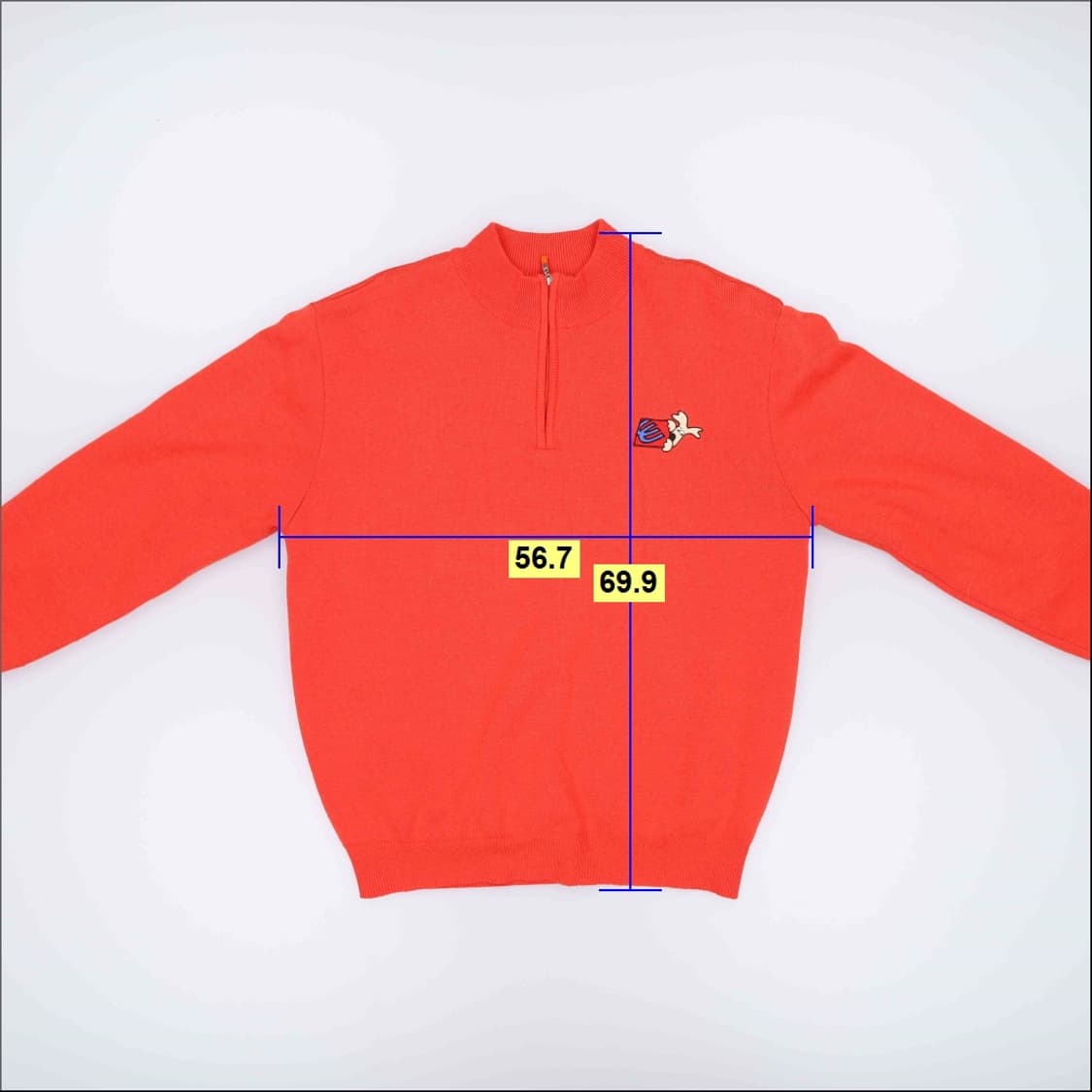 XL 엠유스포츠 방풍 니트집업 0410H1 상품이미지5