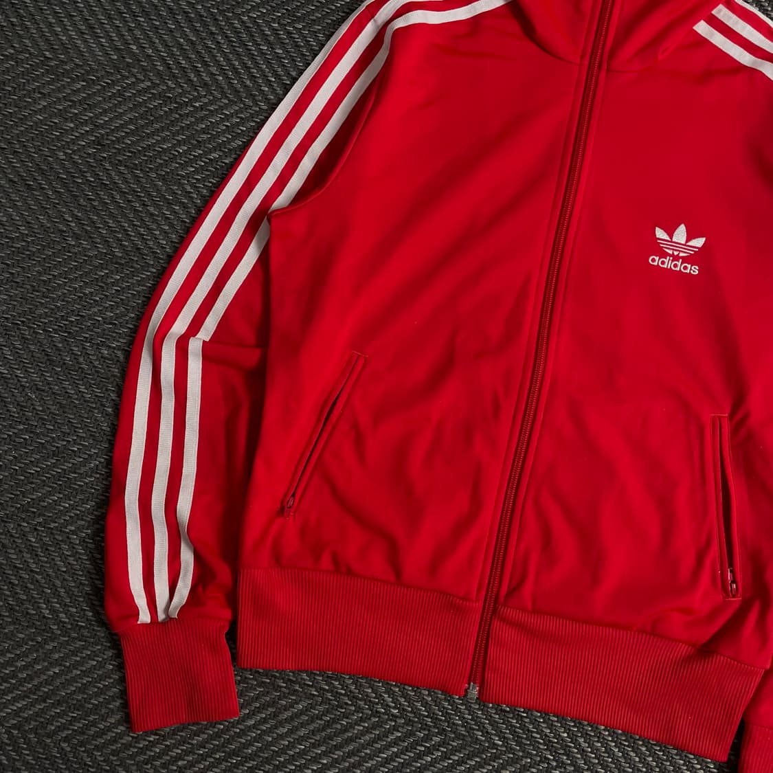 아디다스 우먼스 파이어버드 트랙탑 레드 y 3484 상품이미지5