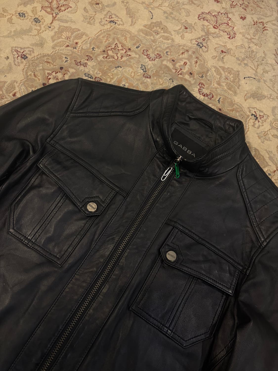 빈티지 양가죽 레더자켓 상품이미지2