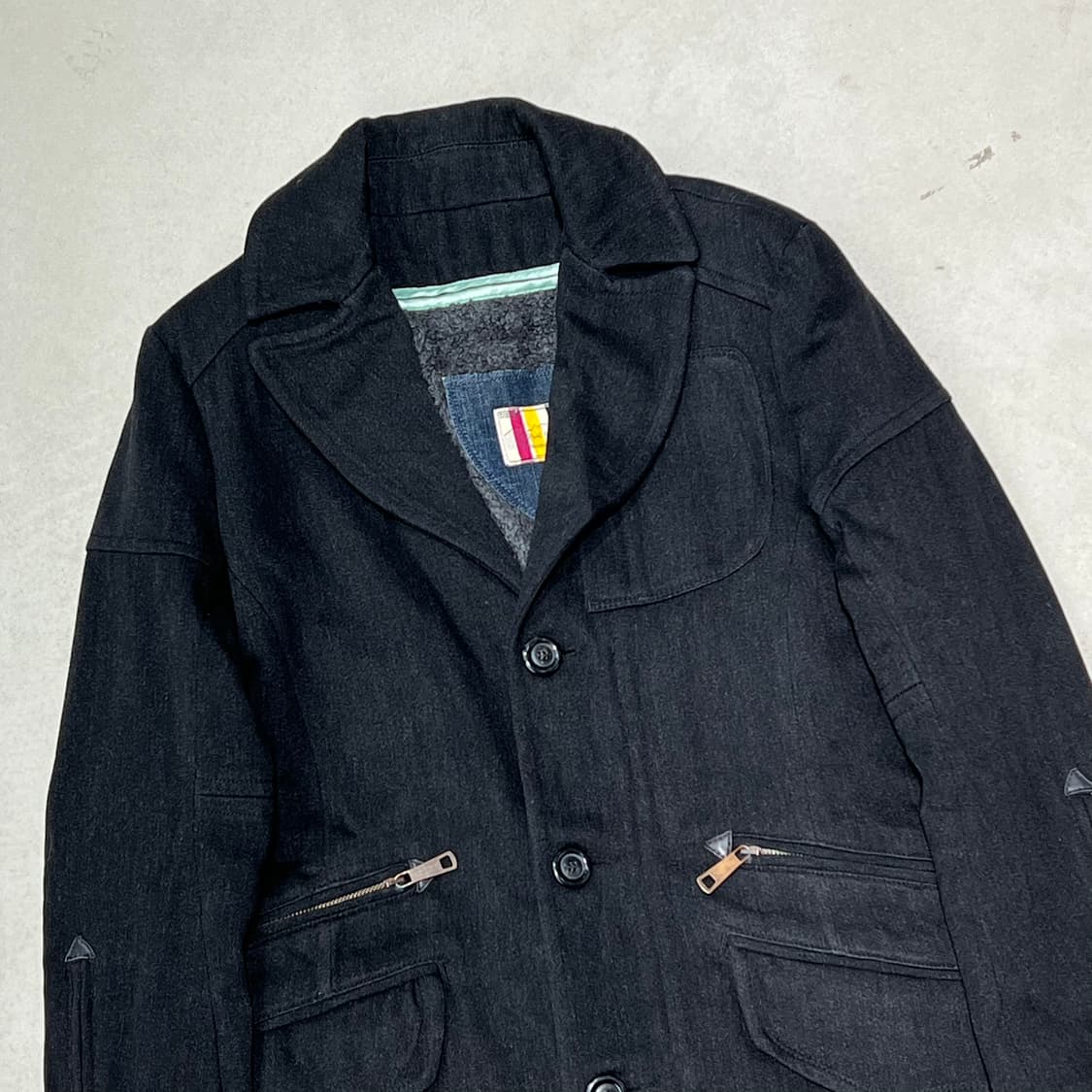 디젤 지퍼 디테일 코트 s08843 상품이미지3