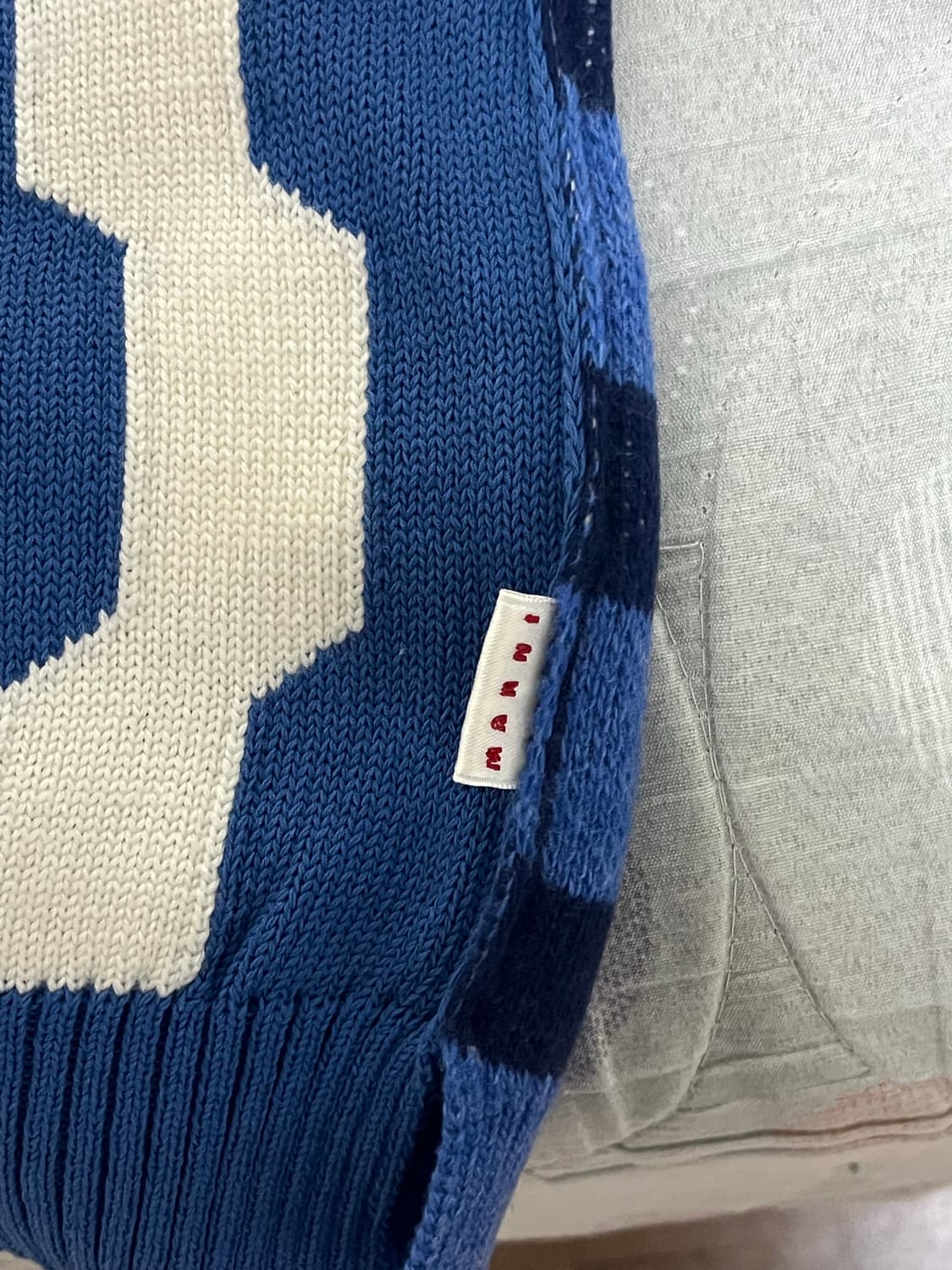 22SS 마르니 Marni check knitwear 상품이미지4