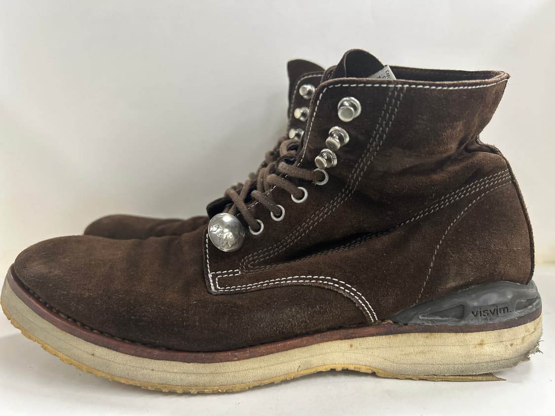 VISVIM 올드비즈빔 콘초 커스텀 다크브라운 스웨이드 버질부츠 10 상품이미지2