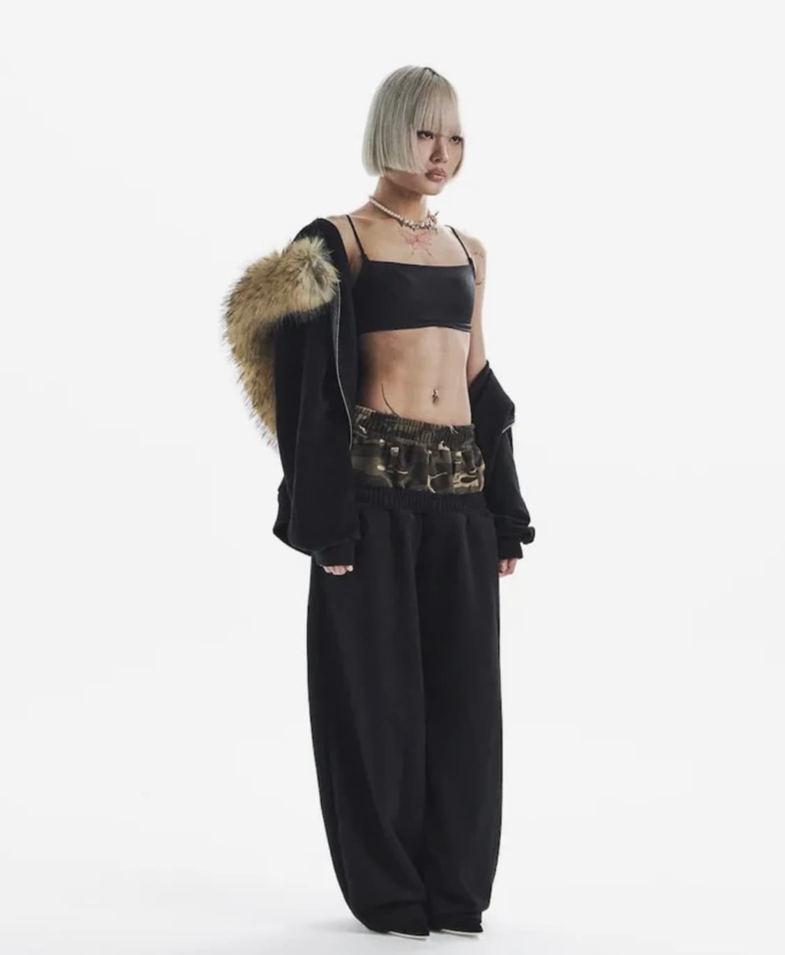 카이야 카모 레이어드 팬츠 (새상품) 상품이미지2