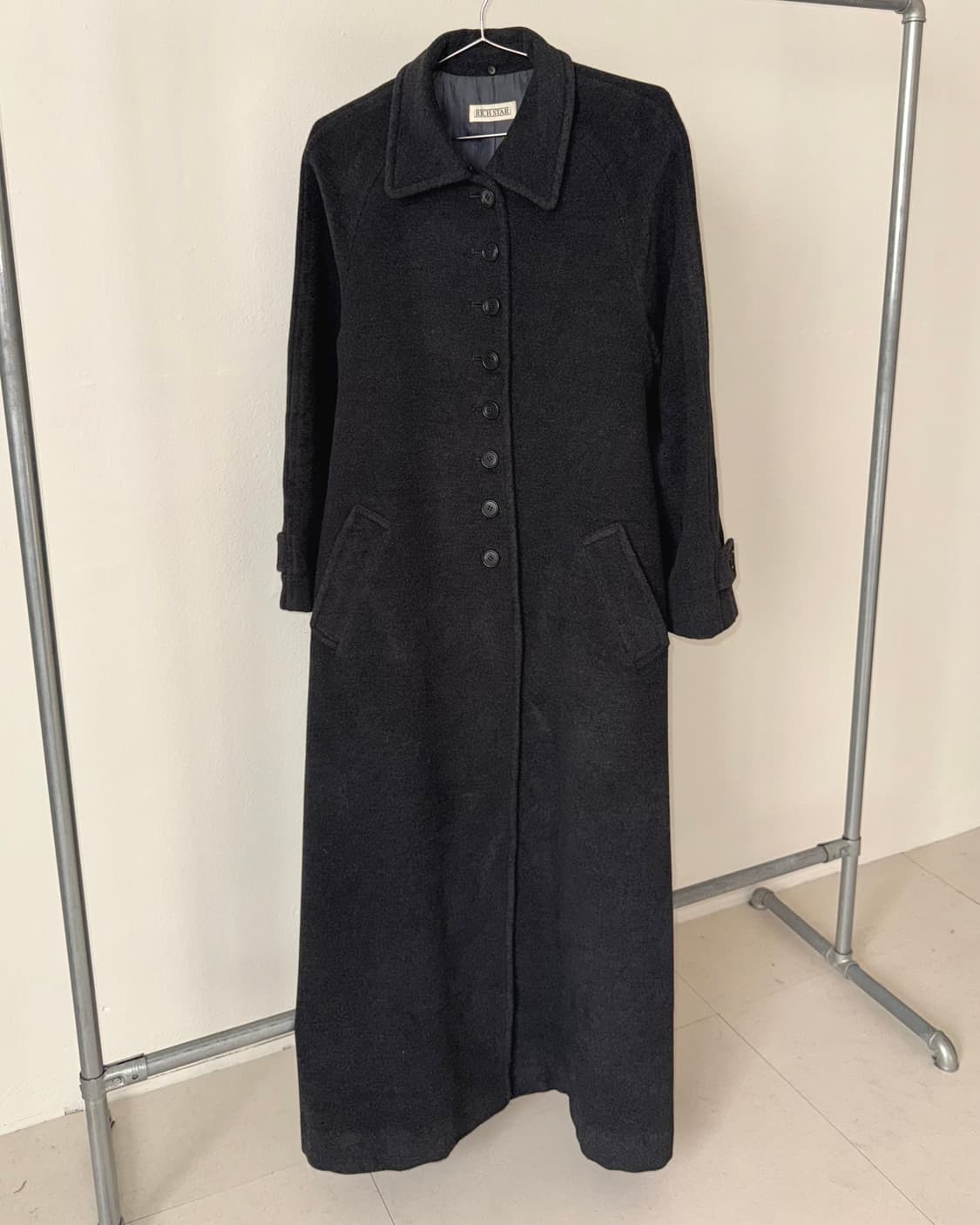 빈티지 맥시 울 코트 상품이미지5