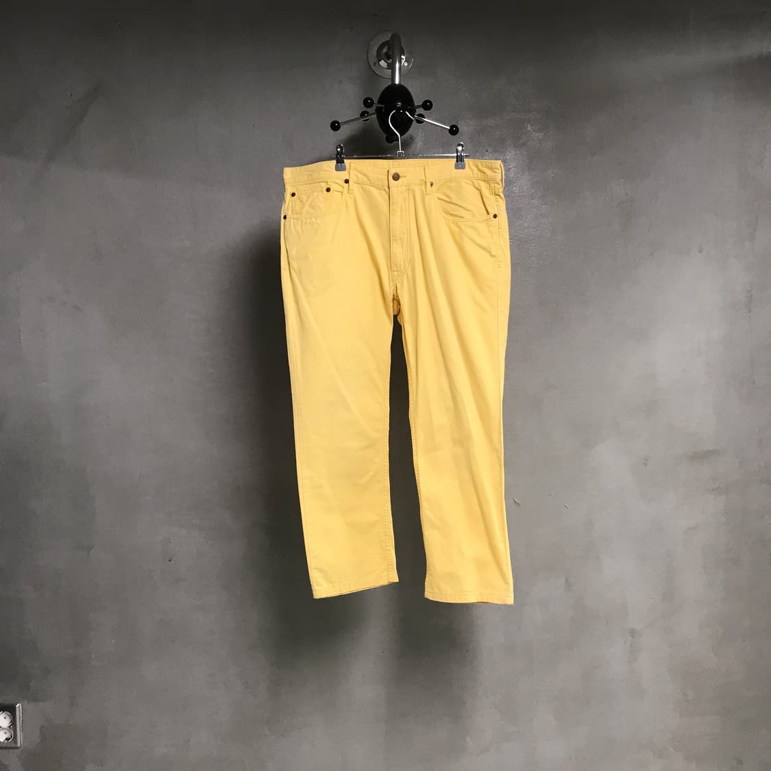 폴로 랄프로렌 코튼 팬츠 옐로 36/30 상품이미지1