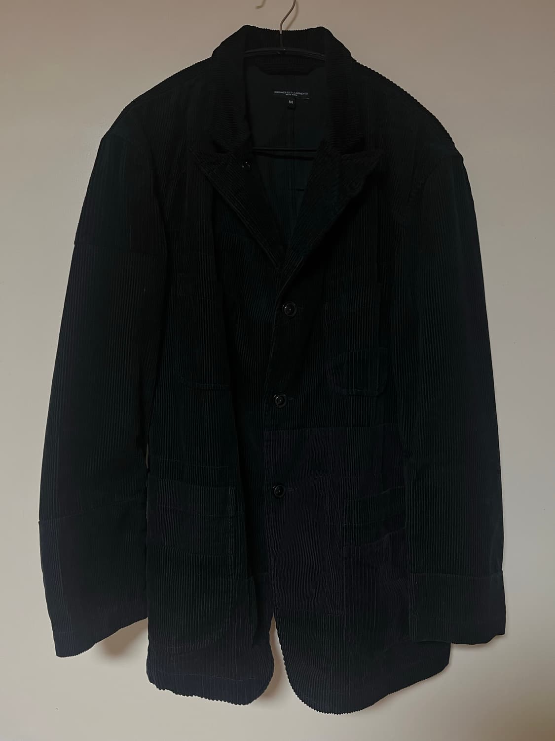 엔지니어드가먼츠 코듀로이 베드포드자켓 m 블랙 상품이미지1