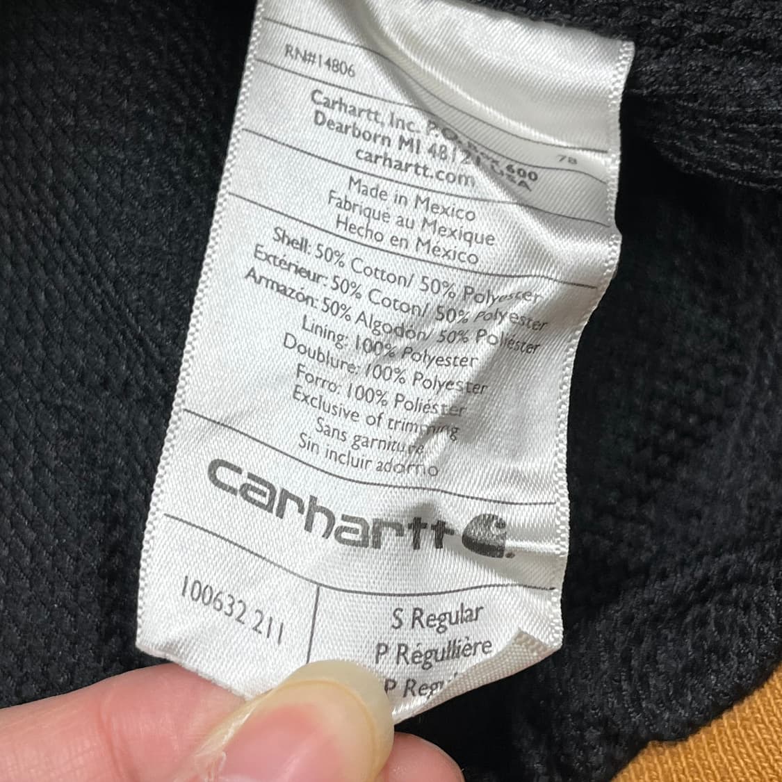 칼하트 후드집업 상품이미지6