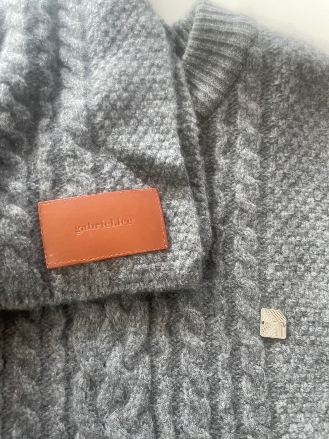 가브리엘리 캐시울 넥워머 니트 set (발매가 34만원) 상품이미지5