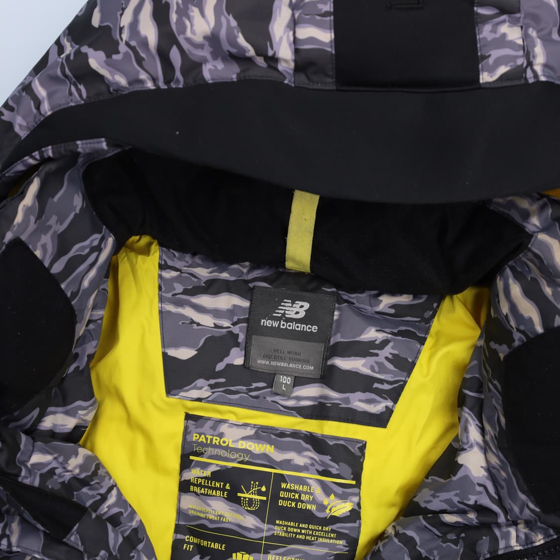 100 뉴발란스 카모 덕패딩 0210H1 상품이미지3