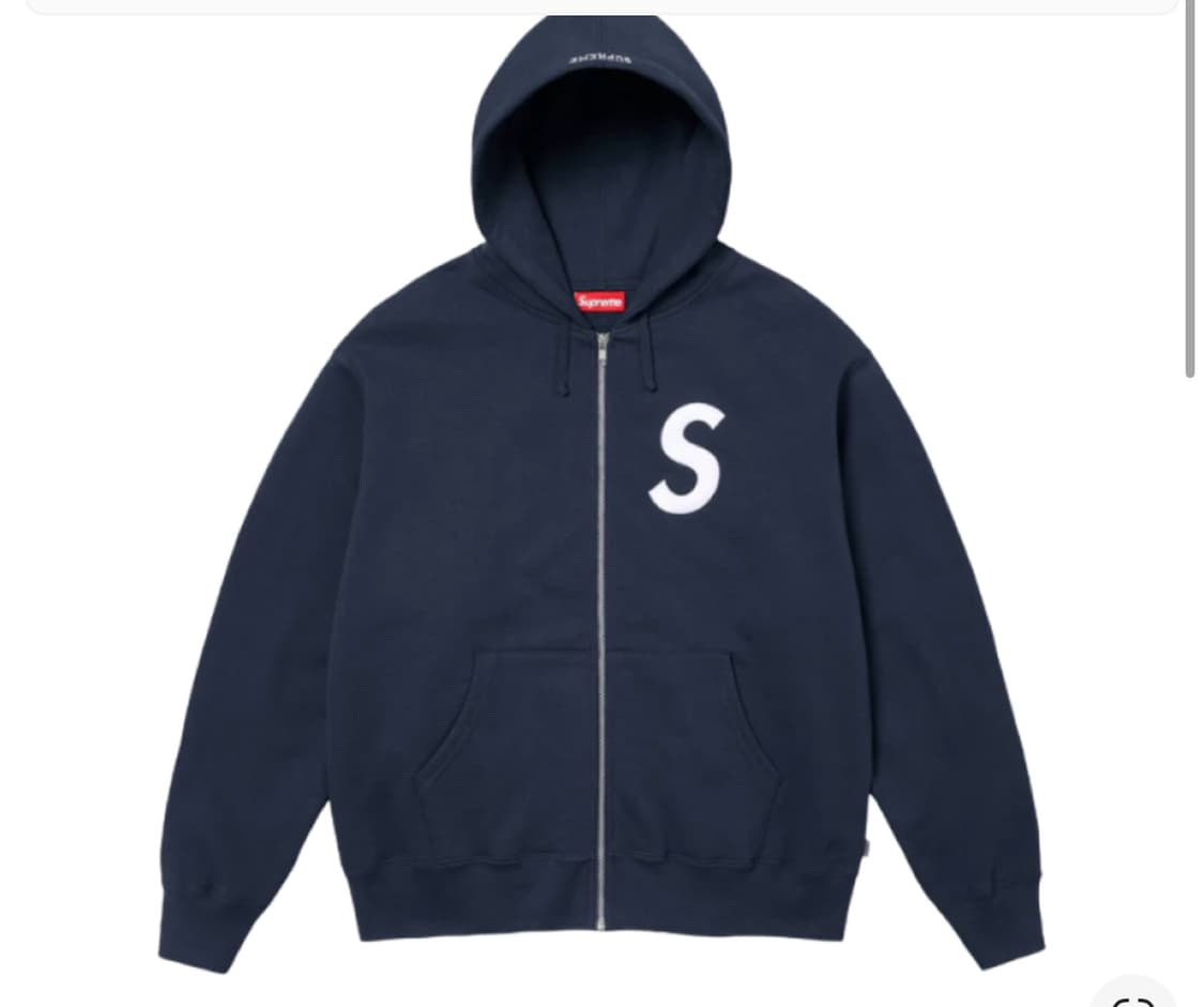 슈프림 후드집업 네이비 xl 삽니다 상품이미지1