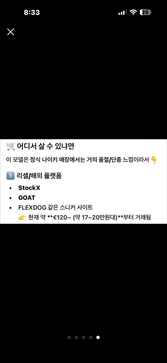 나이키 신발 255mm 상품이미지5