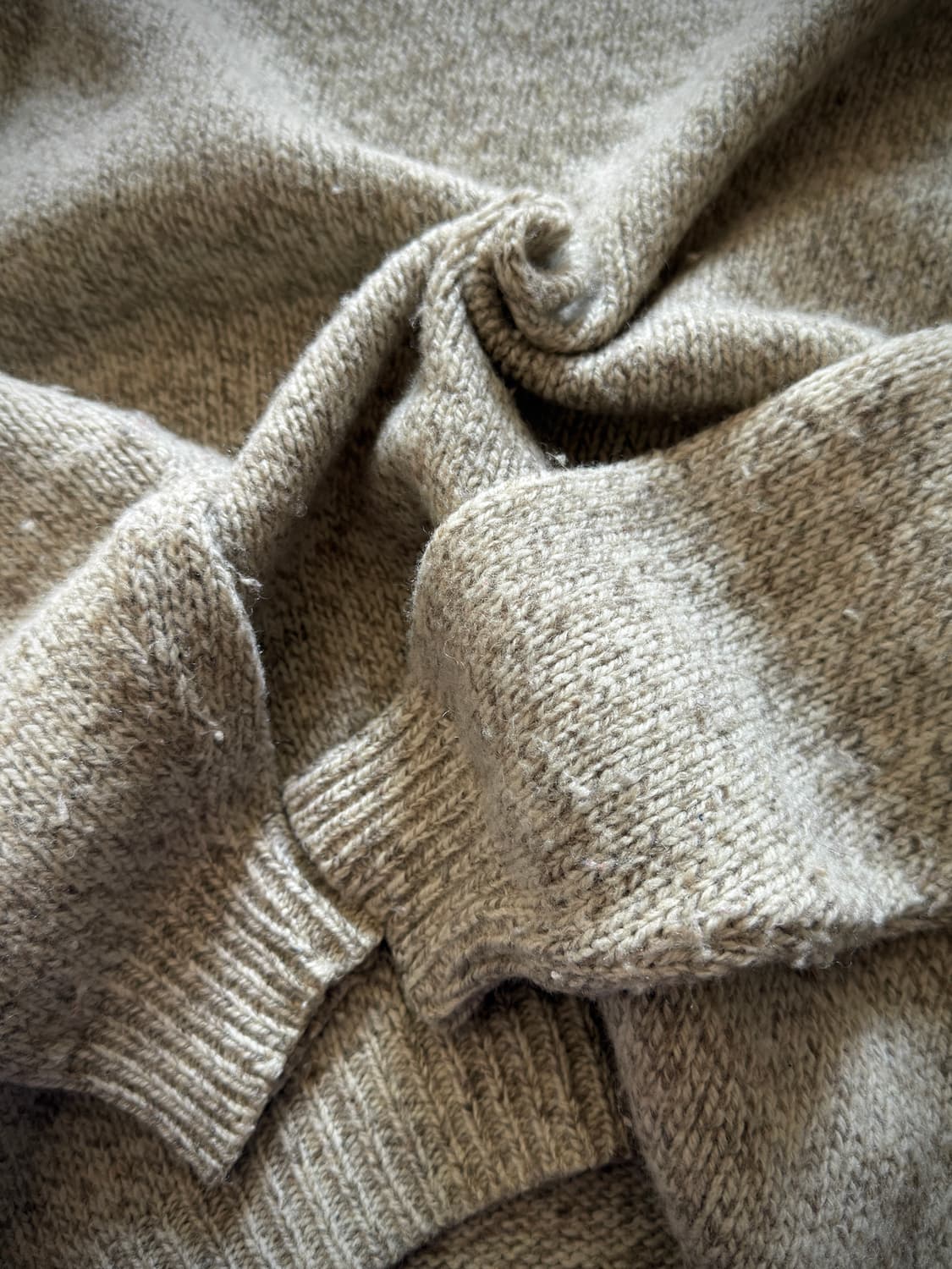 80s USA Stonewood wool nylon Knit 상품이미지7