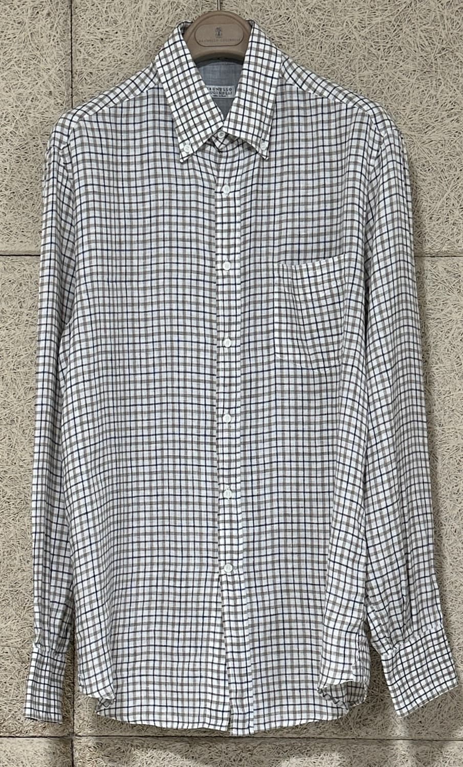 브루넬로 쿠치넬리 린넨 100% 셔츠 상품이미지2