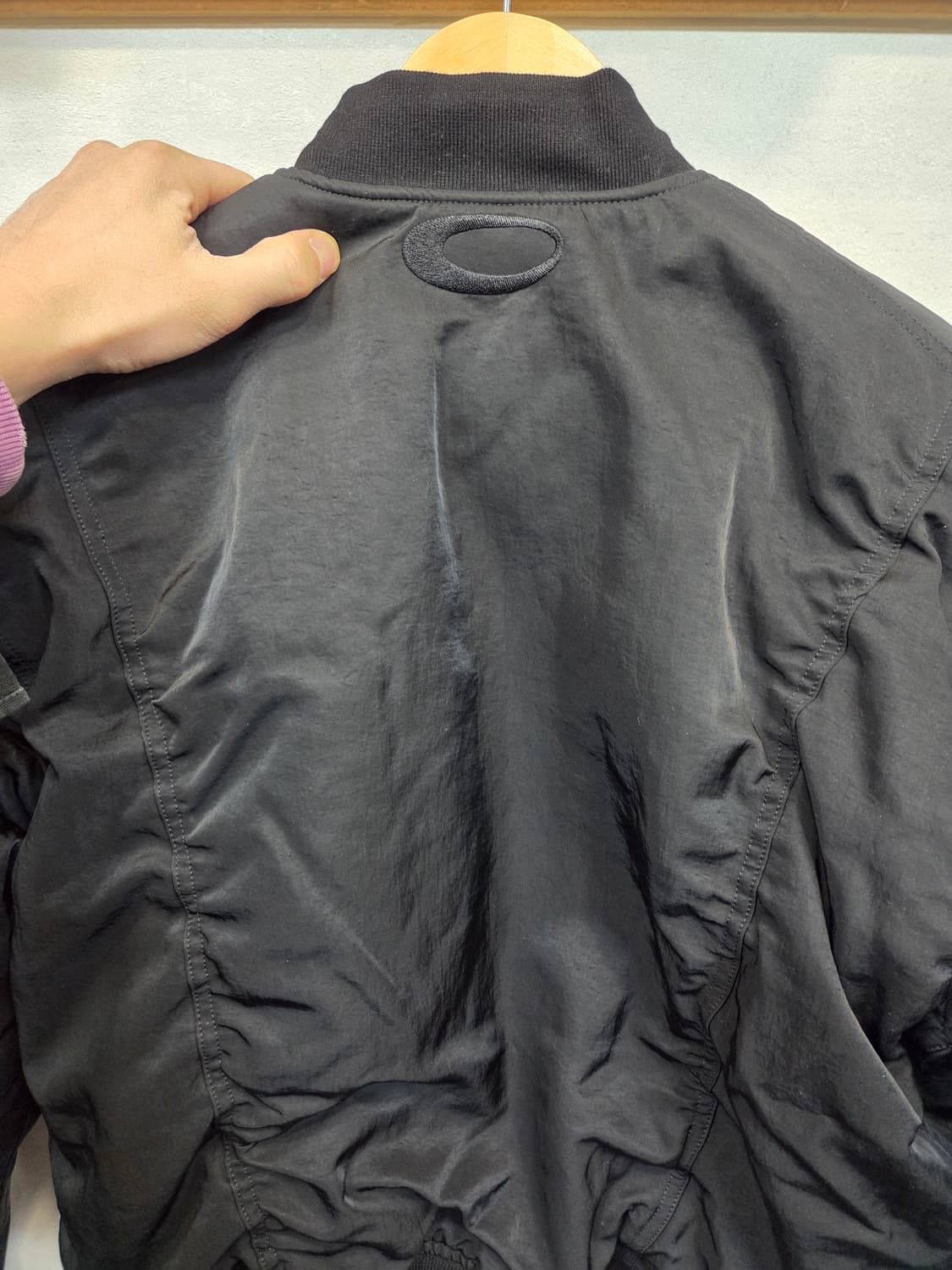 빈티지 vulcan store 투웨이 셔링 항공 크롭 패딩자켓 m 상품이미지3