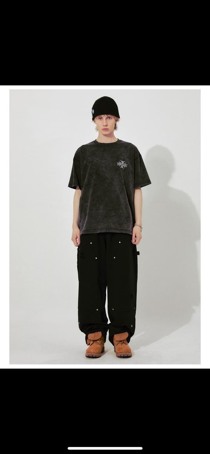 (택포) 플레이버리즘 디스트로이드 카펜터 와이드 팬츠 M 사이즈 상품이미지2