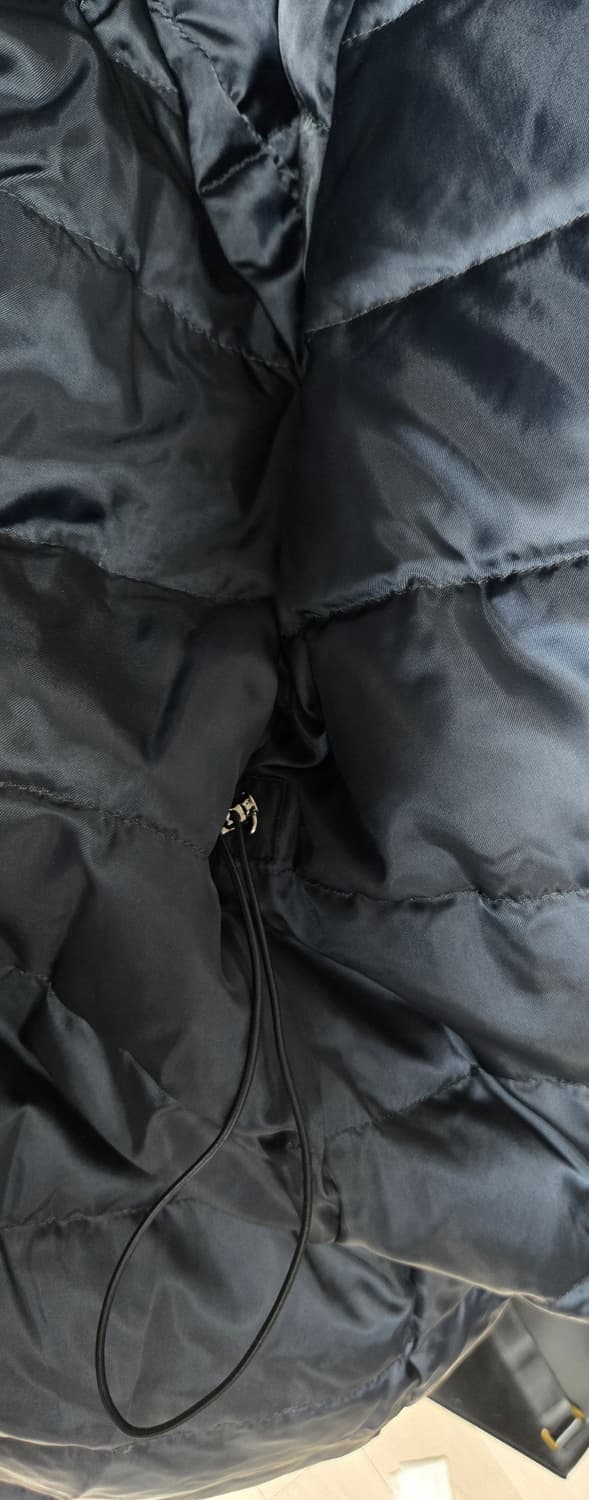 빅카라 네이비 리본패딩 상품이미지7