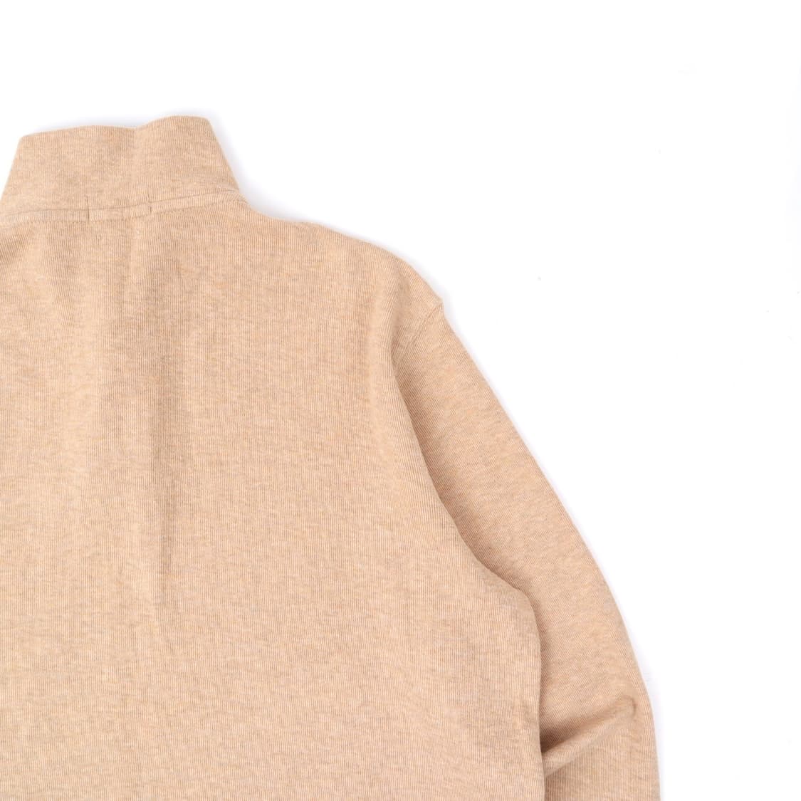 폴로 랄프로렌 베이지 하프집업 에스테이트 리브 니트 상품이미지6