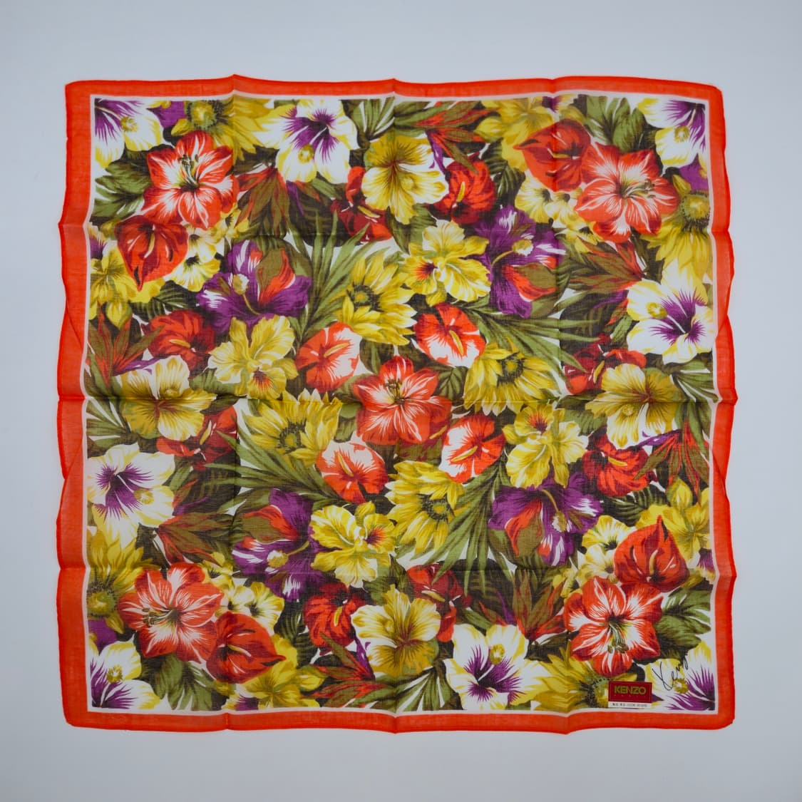 KENZO 겐조 손수건 스카프 [JRBCFS11735-113-09] 상품이미지4