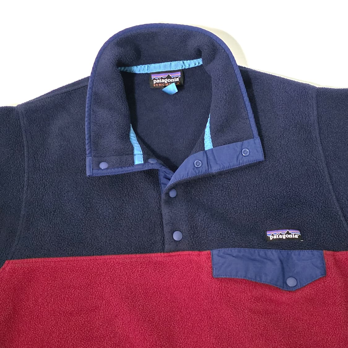 [S] 파타고니아 신칠라 스냅티 레드/네이비 상품이미지4