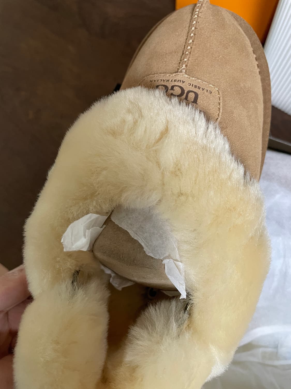 UGG 코케트 플랫폼 슬리퍼 체스넛 37 상품이미지3