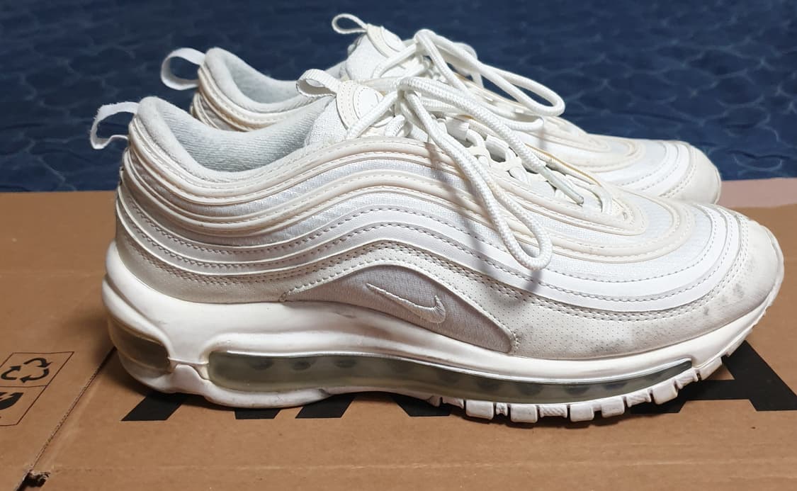 나이키 에어맥스97 메탈릭실버 화이트 (240) 상품이미지3