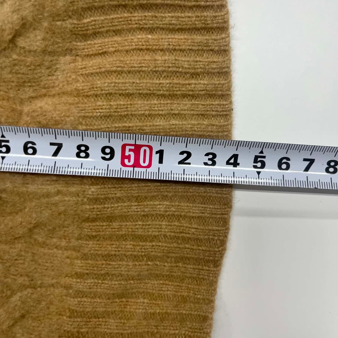 폴로 랄프로렌 현행QR 케이블 핀터깔 베이지 니트(M) 상품이미지8