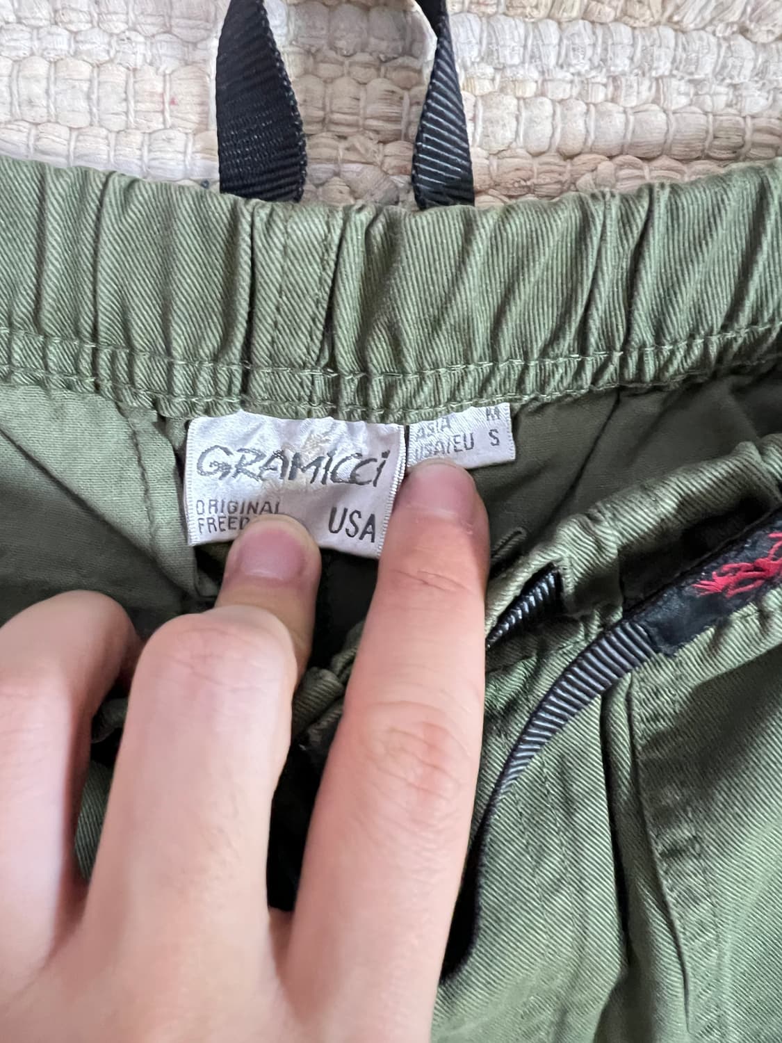 그라미치 루즈테이퍼드 올리브(m) 상품이미지2