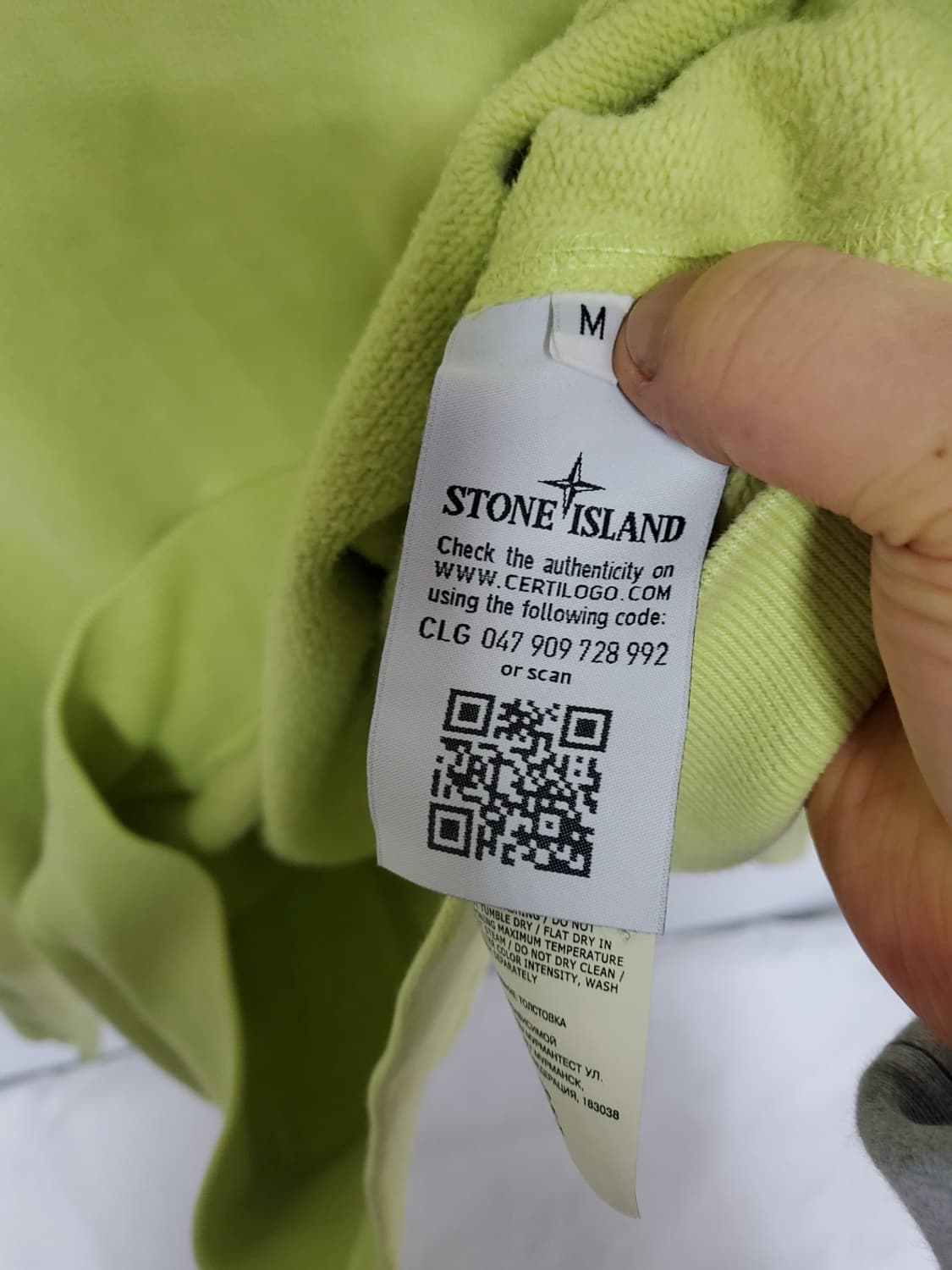 스톤아일랜드 맨투맨 정품 M사이즈 상품이미지8