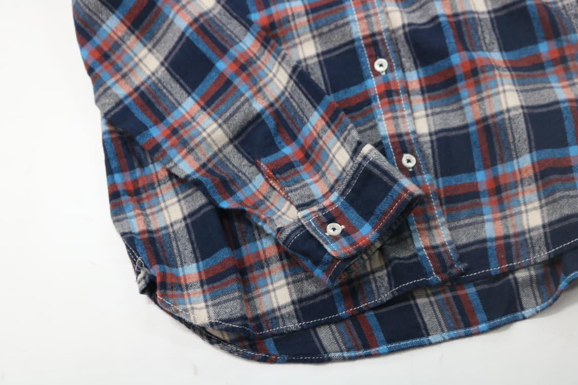 어반리서치 도어즈 빈티지 체크 플란넬셔츠 상품이미지5